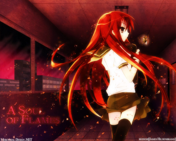 Обои картинки фото аниме, shakugan, no, shana