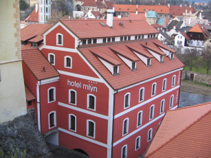 Картинка Чешски крумлов города здания дома