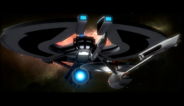 Картинка видео+игры -+star+trek+constellation вселенная полет космический корабль