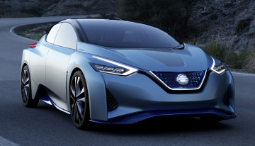 обоя nissan autonomous concept, автомобили, nissan, datsun, autonomous, concept, car, металлик