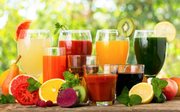 Картинка еда напитки +сок фрукты овощи сок ассорти