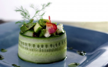 Картинка еда салаты +закуски огурец овощи закуска