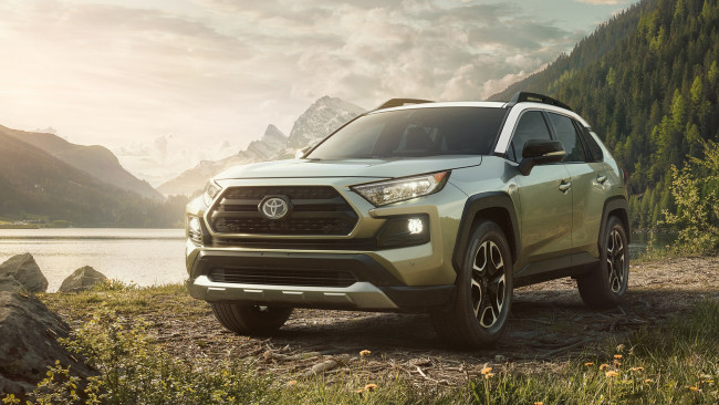 Обои картинки фото toyota rav4 2019, автомобили, toyota, rav4, crossover, 2019