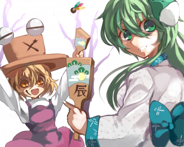 Обои картинки фото аниме, touhou, тоухоу