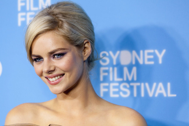 Обои картинки фото девушки, samara weaving, блондинка, лицо