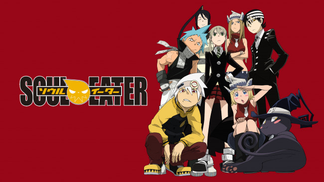 Обои картинки фото аниме, soul eater, персонажи