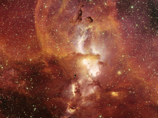 Картинка ngc 3582 космос галактики туманности