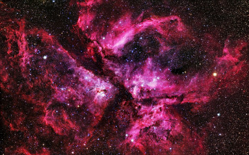 Картинка туманность карина космос галактики туманности