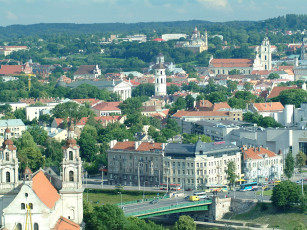 обоя vilnius, lithuania, города, вильнюс, литва