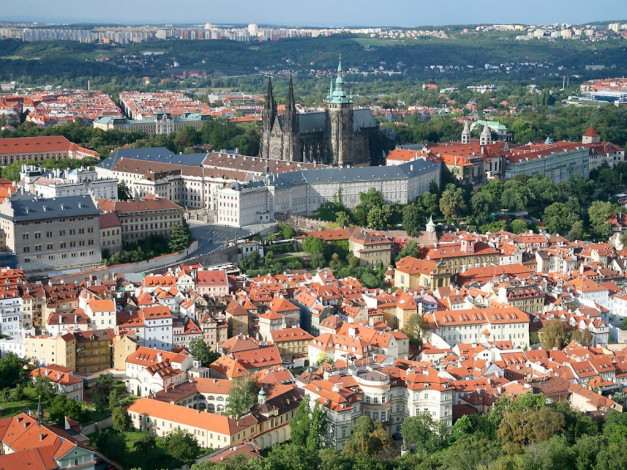 Обои картинки фото прага, города, Чехия