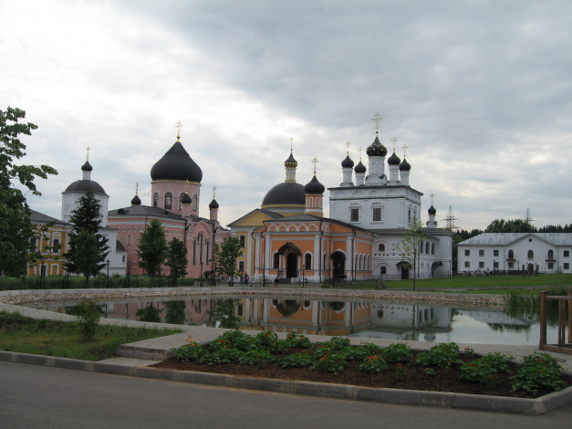 Обои картинки фото вознесенская, давидова, пустынь, города, православные, церкви, монастыри