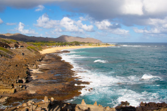 Картинка природа побережье гавайи