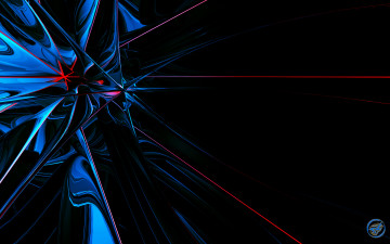 Картинка 3д графика abstract абстракции фон узор линии цвета
