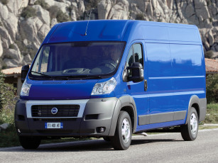 обоя автомобили, fiat, ducato, maxi, van, синий, 250, l3h2