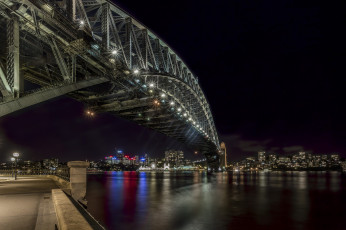 Картинка sydney+harbour+bridge города сидней+ австралия мостотлив