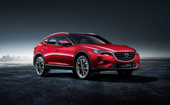 Обои картинки фото автомобили, mazda, 2016г, cx-4