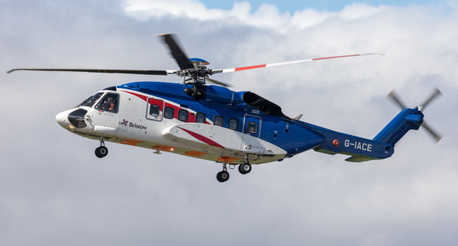 Обои картинки фото sikorsky s-92 helibusk, авиация, вертолёты, вертушка