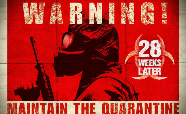 Обои картинки фото кино фильмы, 28 weeks later, плакат, опасность