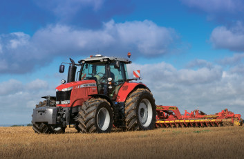 Картинка техника тракторы massey ferguson