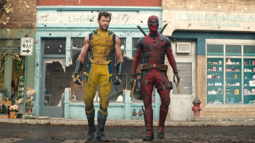 обоя deadpool & wolverine ,  2024 , кино фильмы, deadpool & wolverine, ryan, reynolds, hugh, jackman, дэдпул, и, росомаха, фантастика, бoeвик, кoмeдия, кадры, из, фильма