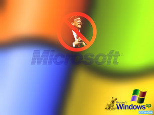 обоя компьютеры, windows, xp