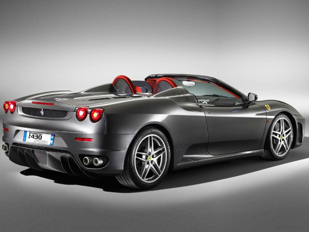 Обои картинки фото ferrari, f430, spyder, автомобили