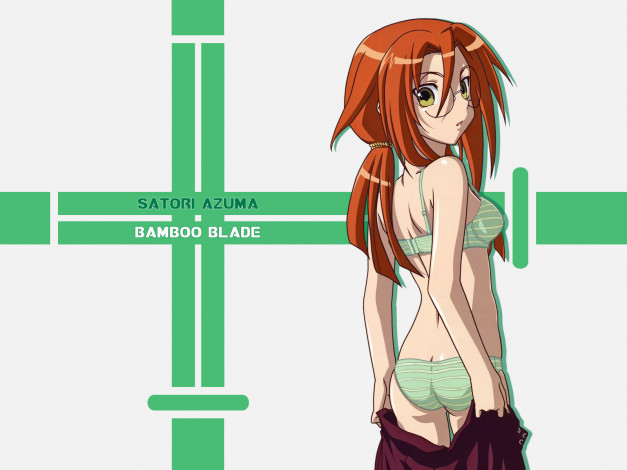 Обои картинки фото аниме, bamboo, blade