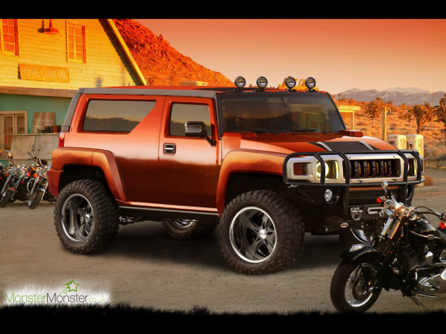 Обои картинки фото автомобили, hummer