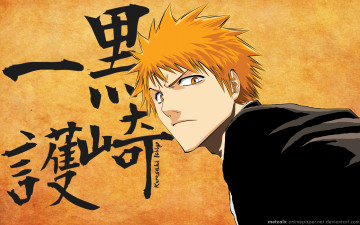 обоя ichigo, kurosaki, аниме, bleach