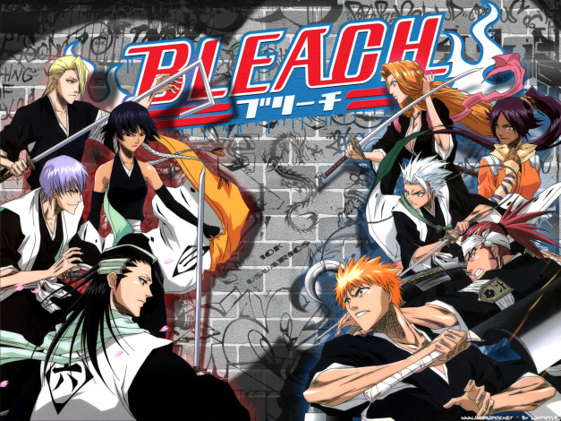 Обои картинки фото аниме, bleach