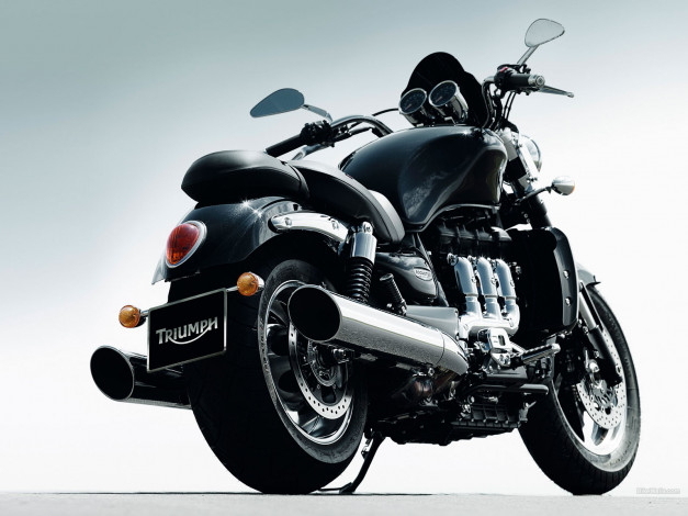 Обои картинки фото triumph, rocket, iii, roadster, 2010, мотоциклы