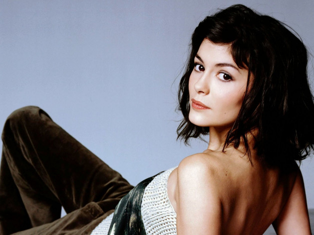 Обои картинки фото Audrey Tautou, девушки