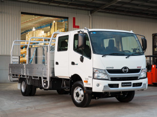 обоя автомобили, hino, светлый, 2014, г, cab, crew, 300-920