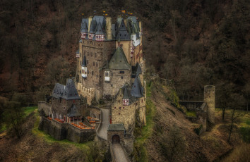 Картинка burg+eltz города замки+германии горы замок