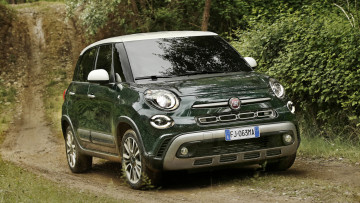 Картинка fiat+500l+cross+2018 автомобили fiat 2018 cross 500l