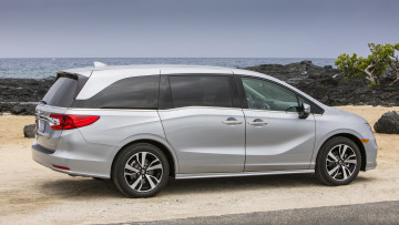 обоя honda odyssey elite 2018, автомобили, honda, 2018, elite, odyssey