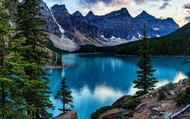 Обои картинки фото moraine lake, banff national park, canada, alberta, природа, реки, озера, moraine, lake, banff, national, park