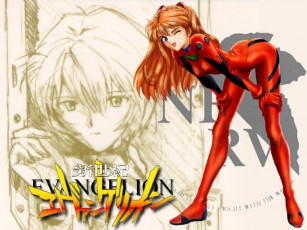 Картинка аниме evangelion