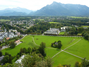 Картинка города пейзажи salzburg