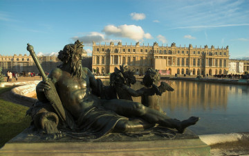 Картинка города памятники скульптуры арт объекты версаль