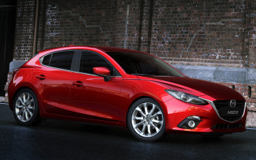 Картинка автомобили mazda 3 хэтчбек