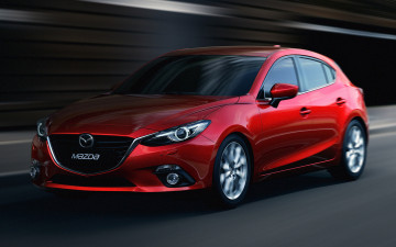 Картинка автомобили mazda хэтчбек 3