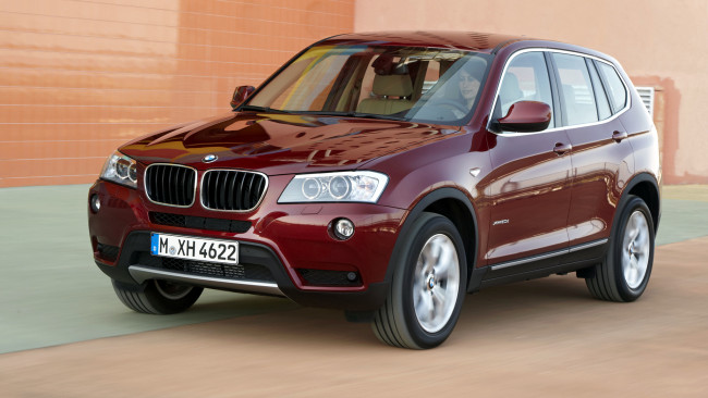 Обои картинки фото bmw, x3, автомобили, германия, bayerische, motoren, werke, ag