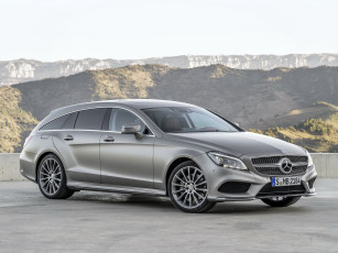 обоя автомобили, mercedes-benz, светлый, 2014г, x218, package, sports, amg, brake, shooting, 400, cls