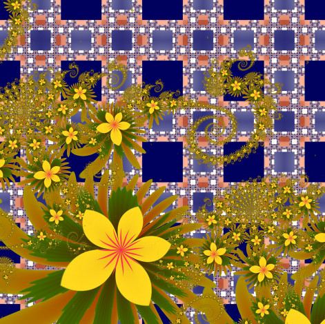 Обои картинки фото 3д графика, цветы , flowers, цвета, фон, узор