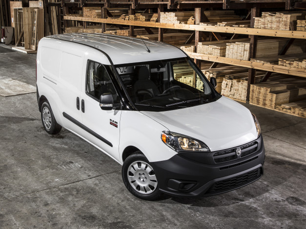 Обои картинки фото автомобили, dodge, 2015г, ram, promaster, city, tradesman, cargo, светлый