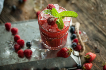 Картинка еда напитки напиток вкусный холодный ягоды