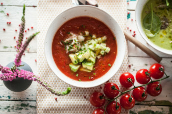 Картинка еда первые+блюда цукини томат первое блюдо суп помидоры