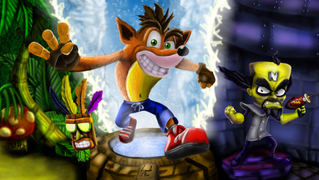 Обои картинки фото видео игры, crash bandicoot,  the wrath of cortex, персонаж