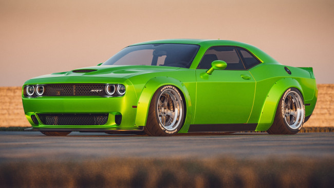 Обои картинки фото dodge challenger, автомобили, dodge, challenger, этот, паренёк, любит, утроить, классное, жогово